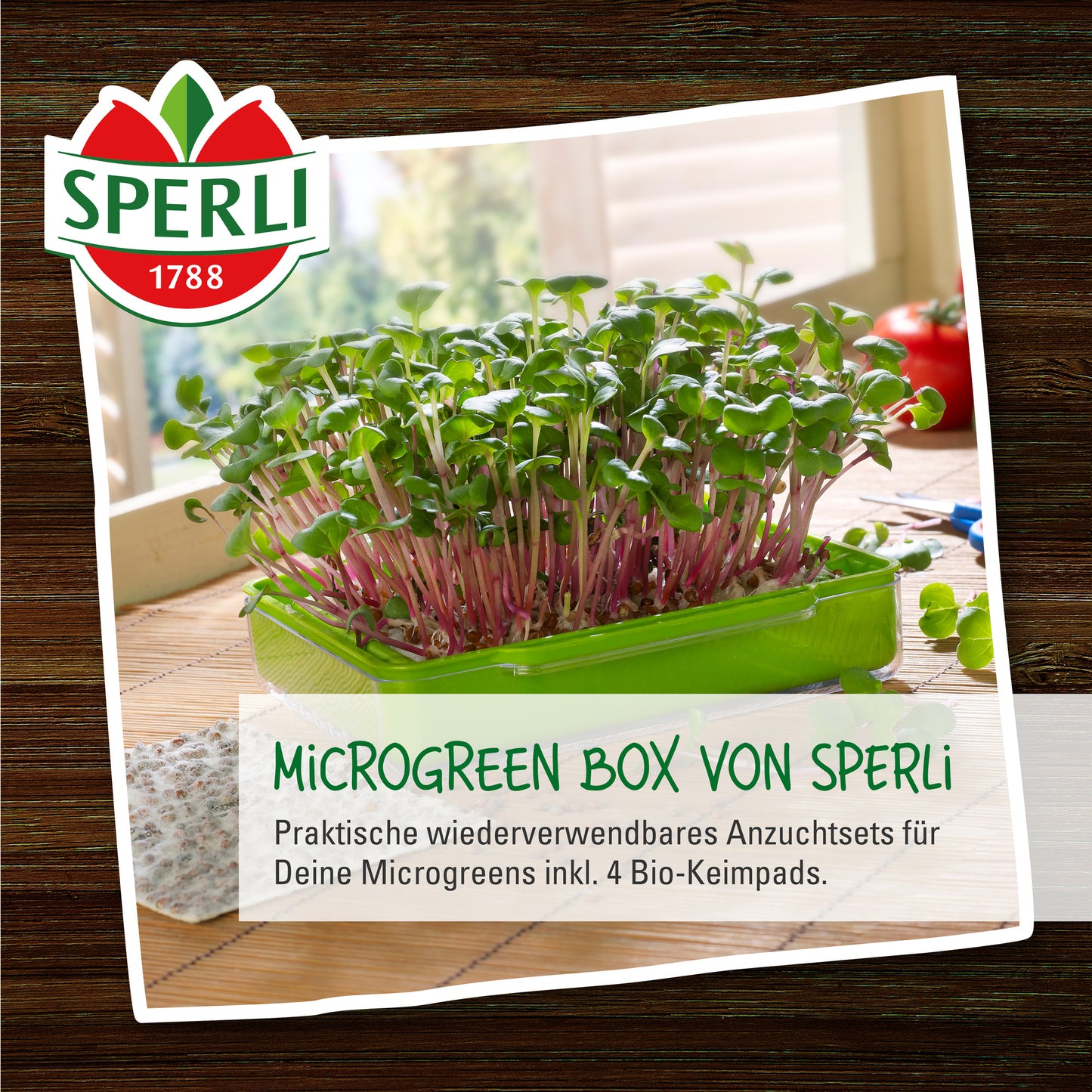 BIO Microgreen Box, Anzuchtset