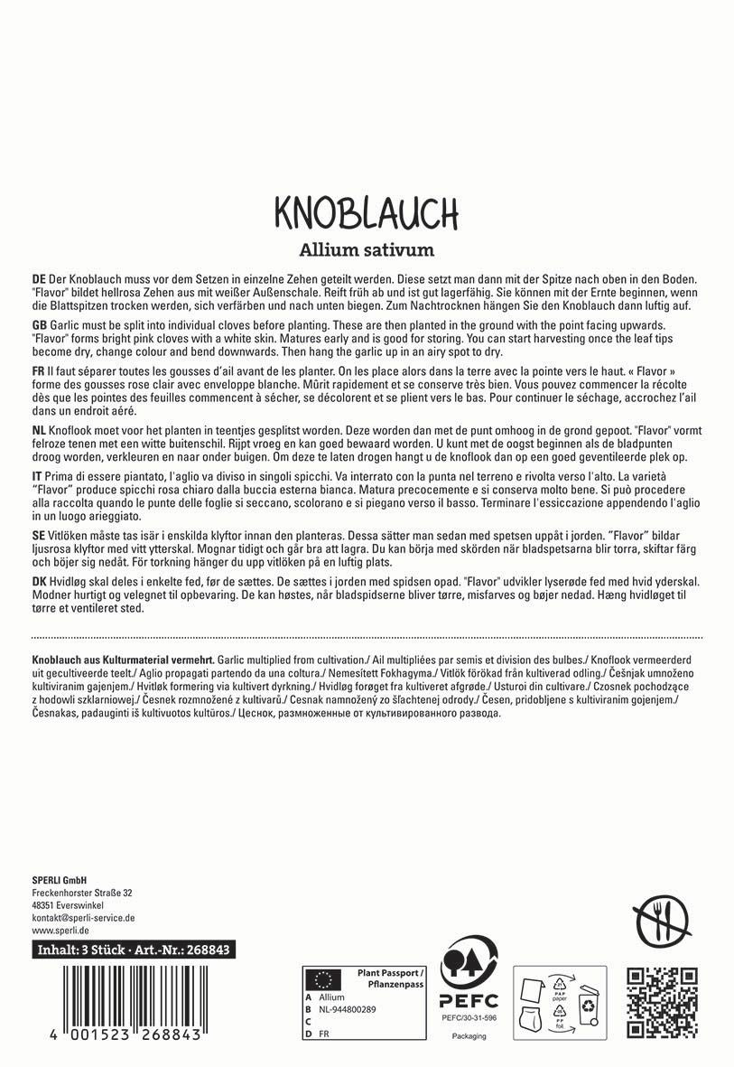 Knoblauch Flavor