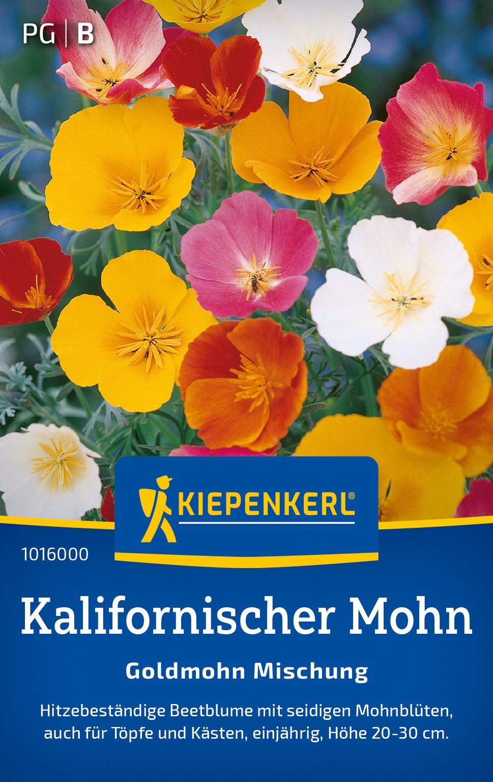 Kalifornischer Goldmohnsamen Mischung