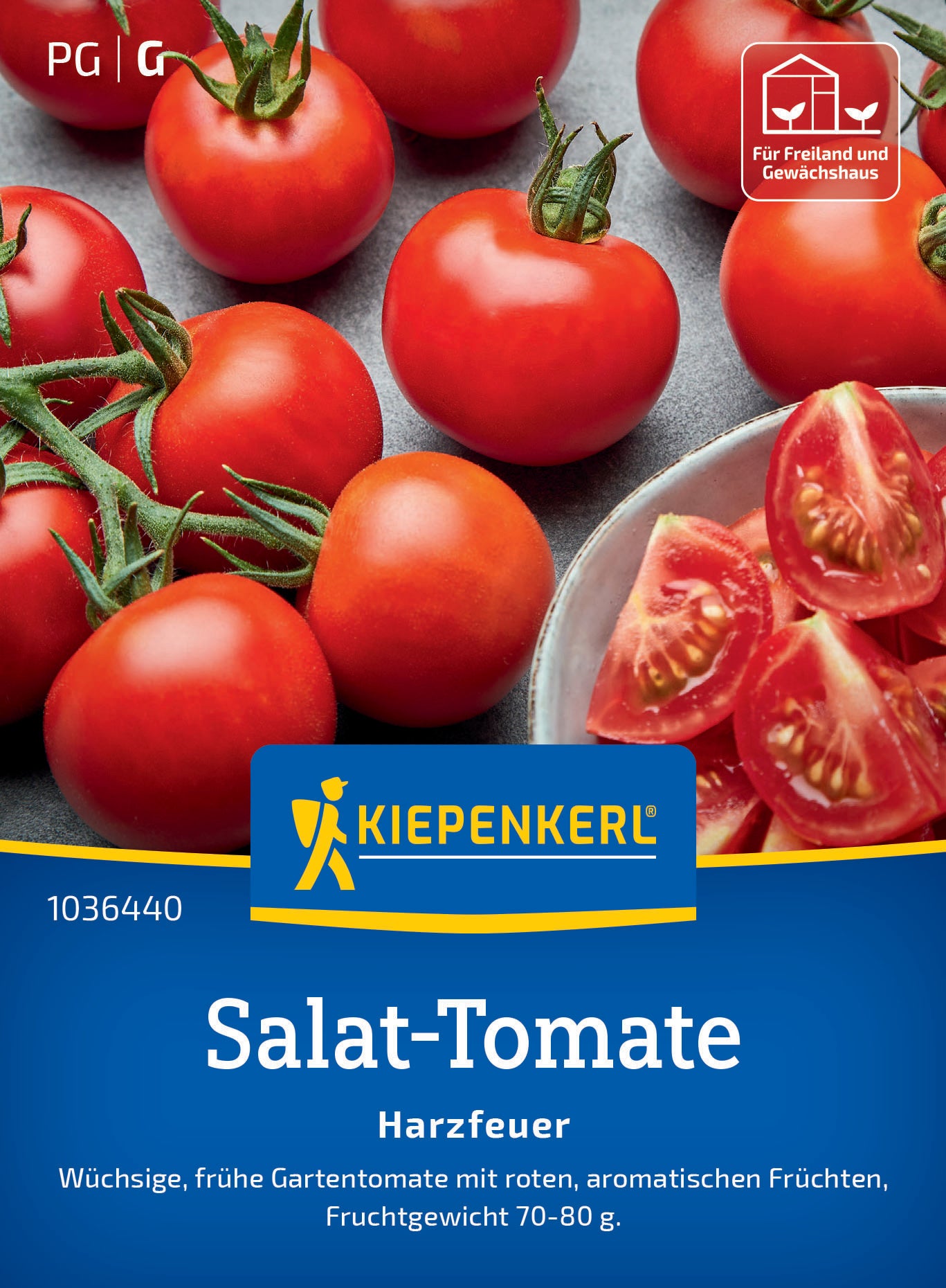 Salat-Tomatensamen Harzfeuer