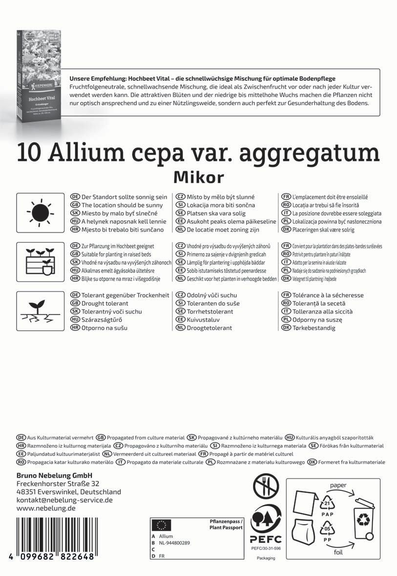 Schalotten Mikor