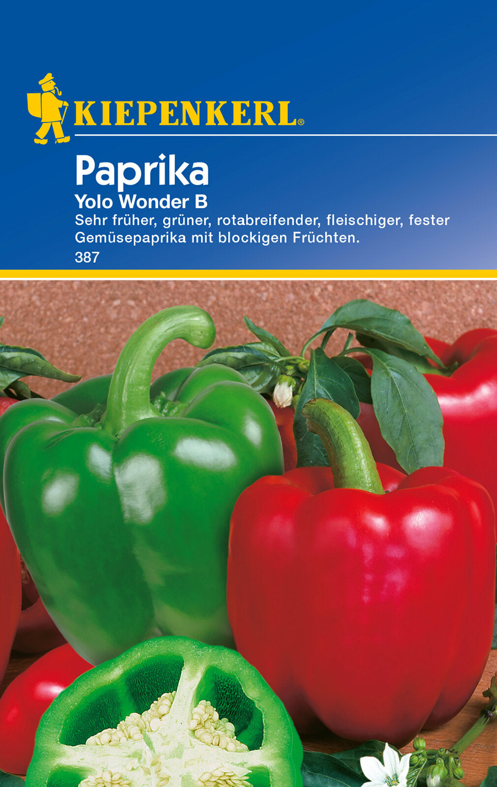 Paprikasamen Yolo Wonder B – Hannas Gartenshop