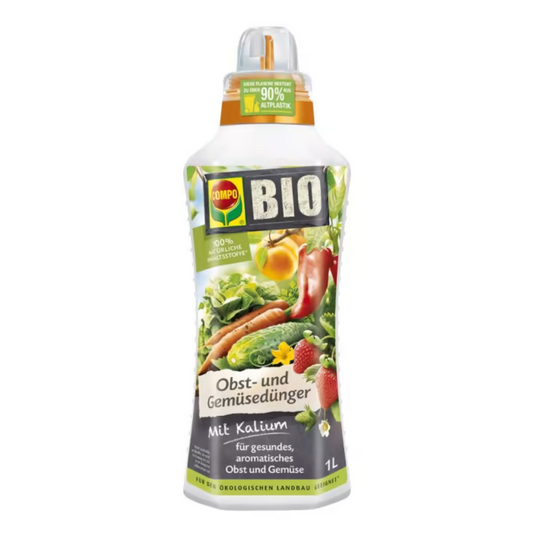 COMPO BIO Obst- und Gemüsedünger 1l Flasche